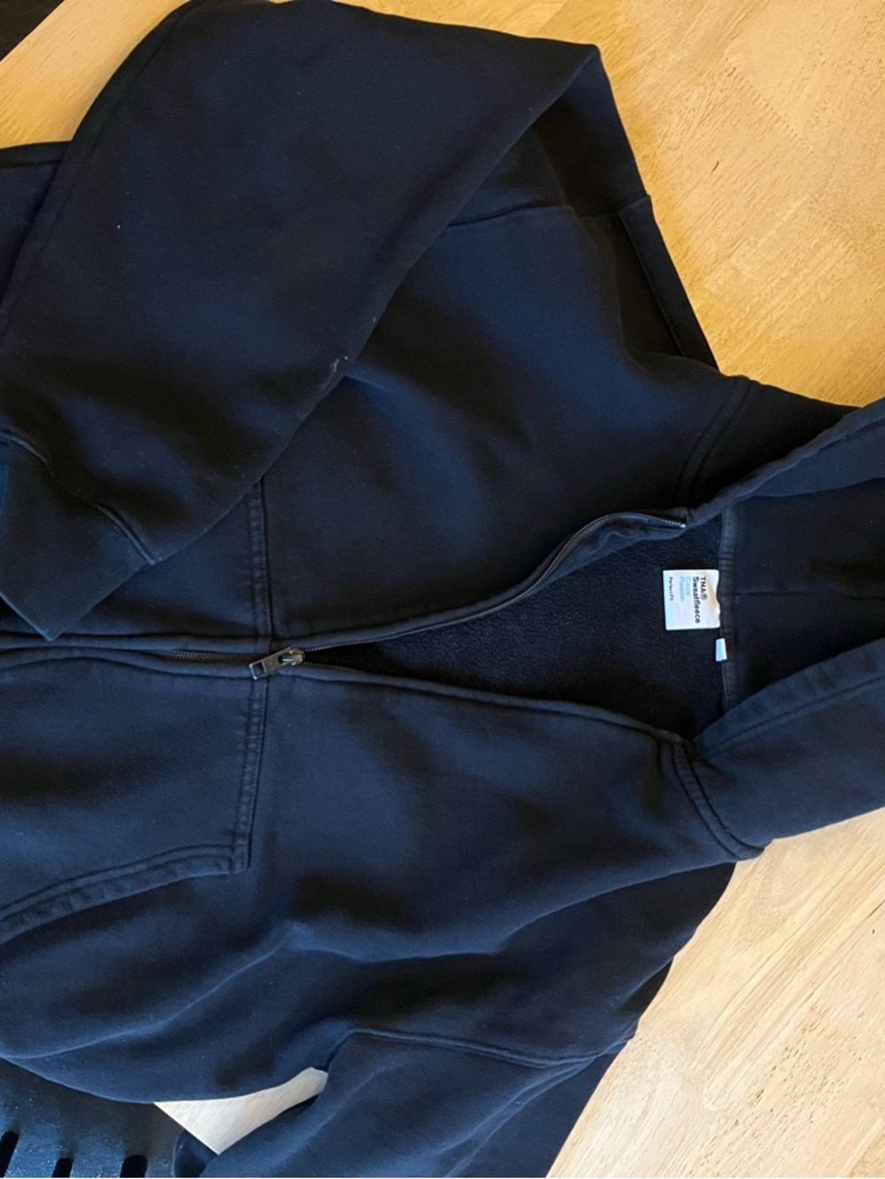 TNA Sweatfleece Cozy Fleece Perfect Fit Zip-Up Hoodie - Picture 7 of 8